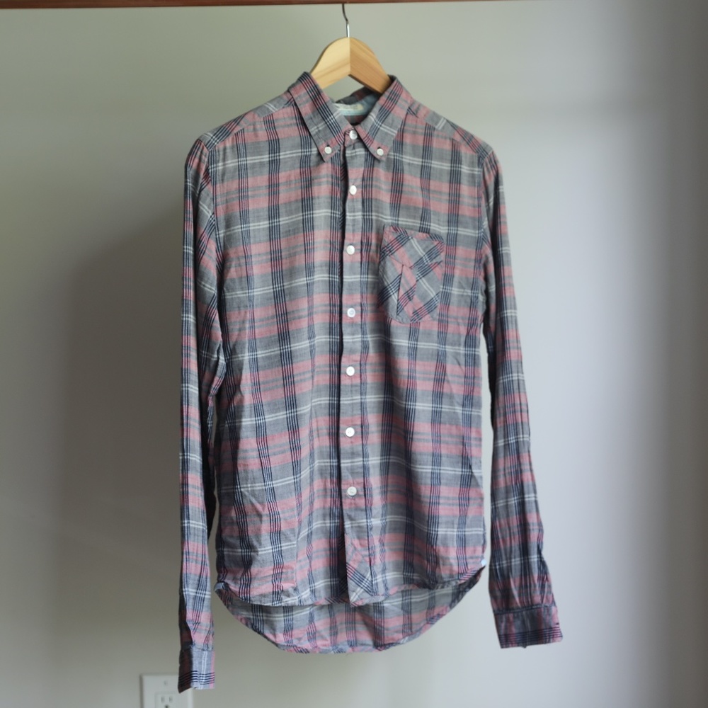 Burkman Bros Authentic Madras Button-Up